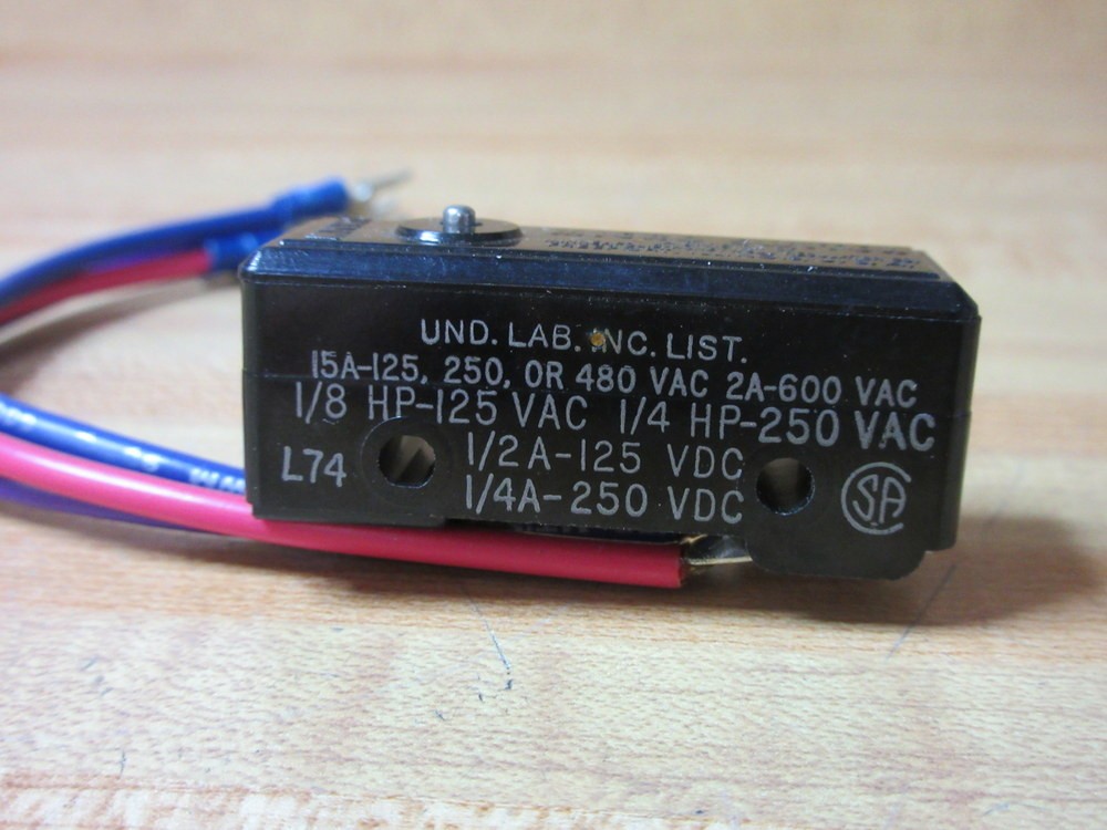 Micro Switch BZ-3R Honeywell Limit Switch BZ3R Pre-Wired
