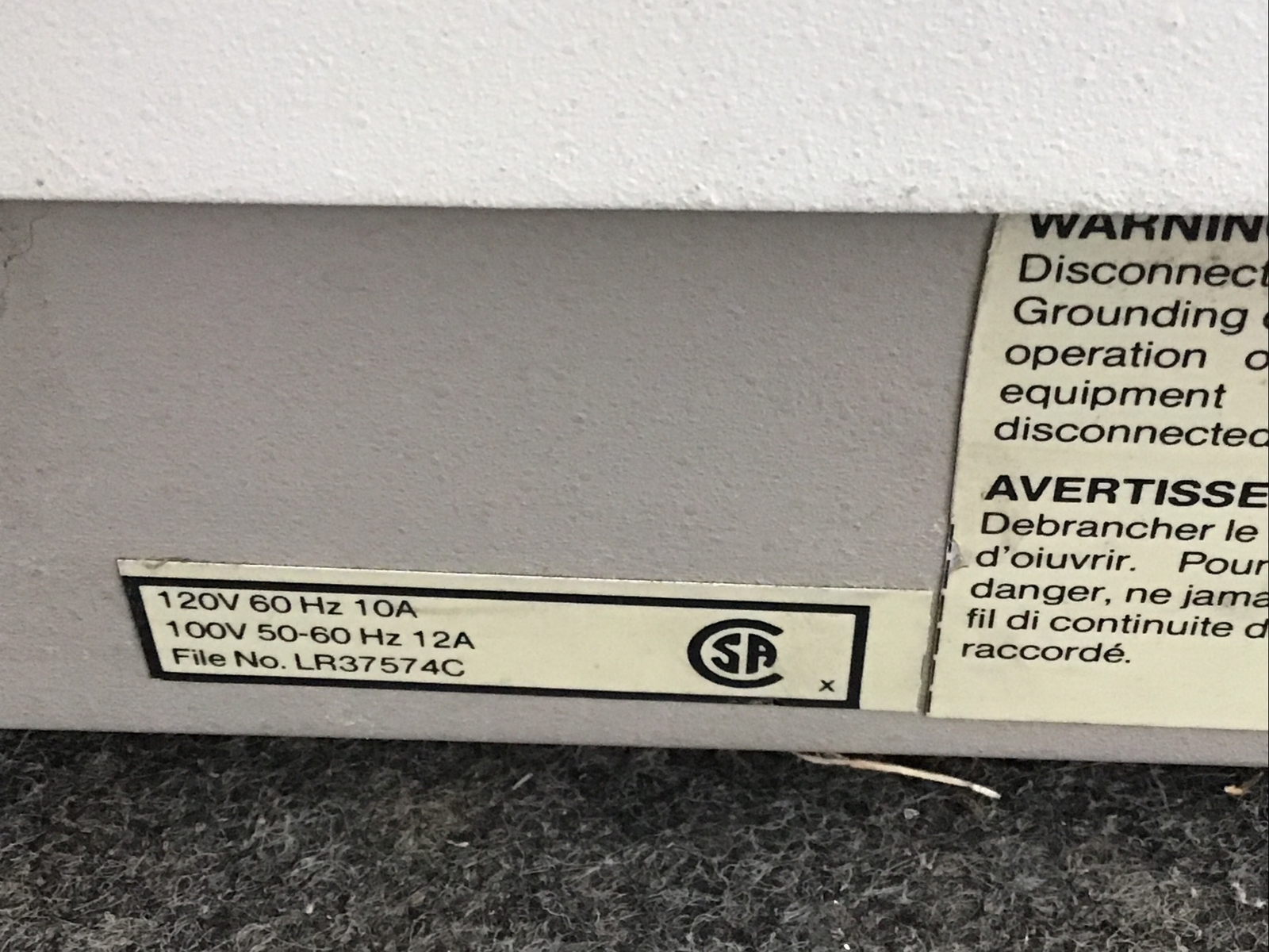 AB Applied Biosystems GeneAmp PCR System 9600