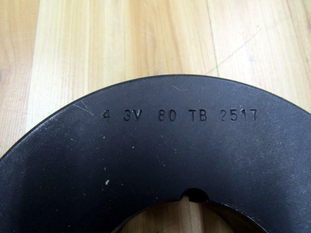 Martin 4 3V 800 TB Bushing Bore V-Belt Pulley 4 3V 80 TB 2517