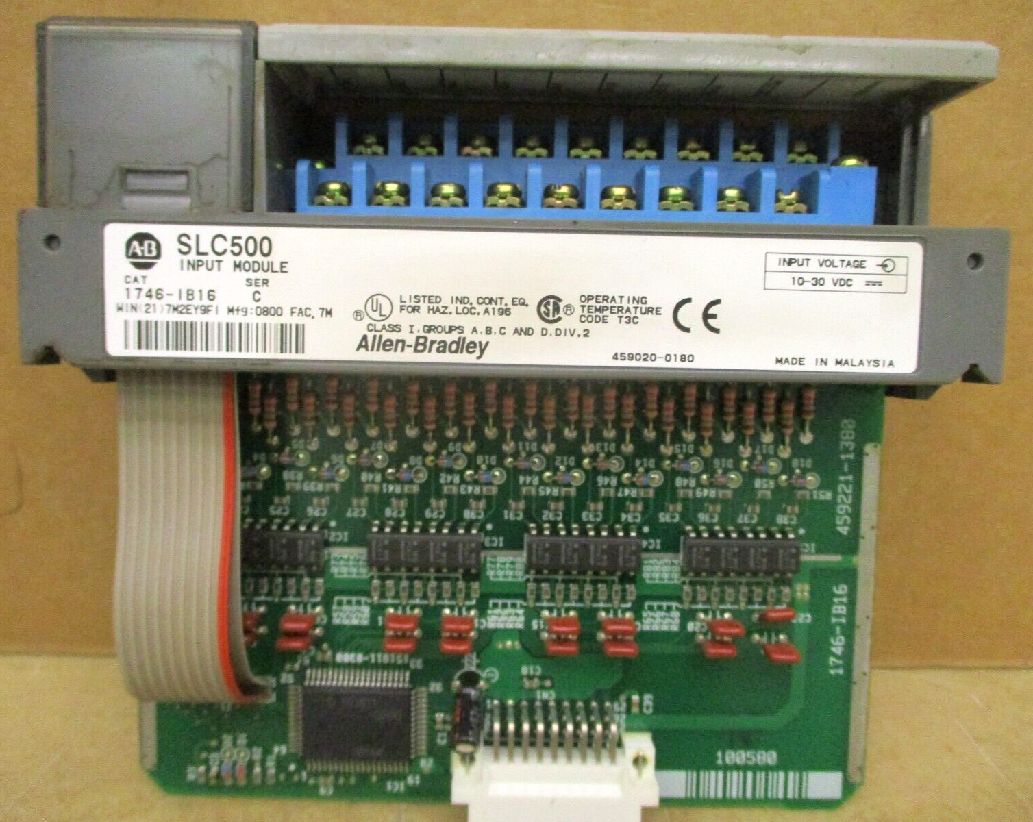 Allen-Bradley SLC 500 1746-P3 Ser A SLC 5/04 CPU 1747-L542 48664GN