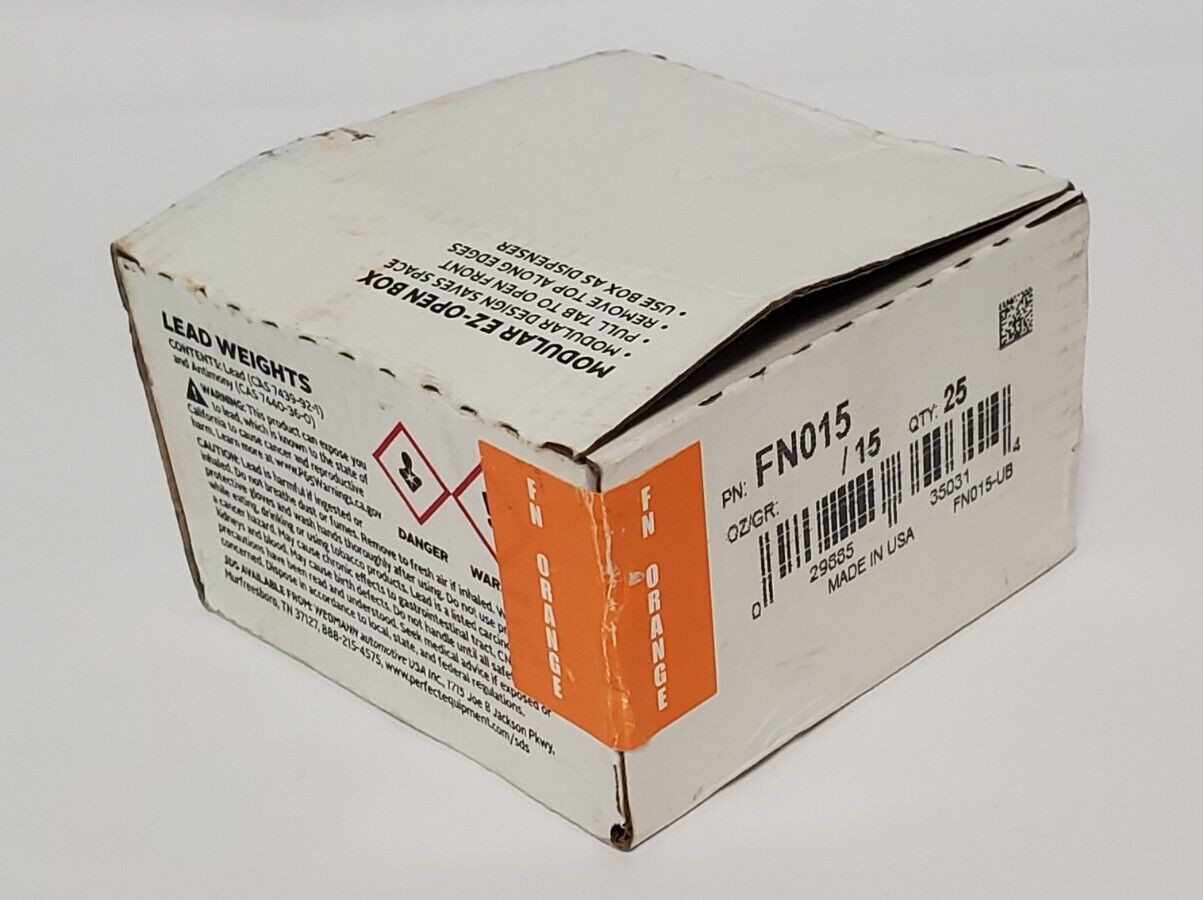 PERFECT EQUIPMENT FN015 LEADS WHEEL BALANCE WEIGHT PK25 10CM X 10CM X 6CM