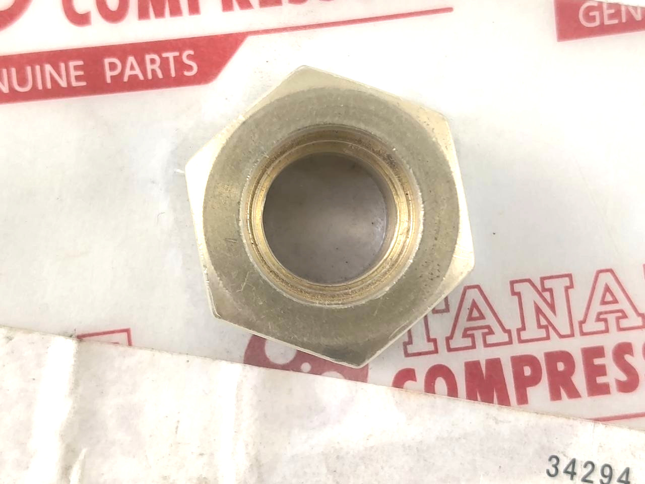 Cooling Water  Pump Impeller Nut For Tanabe HC-264A Compressor Parts