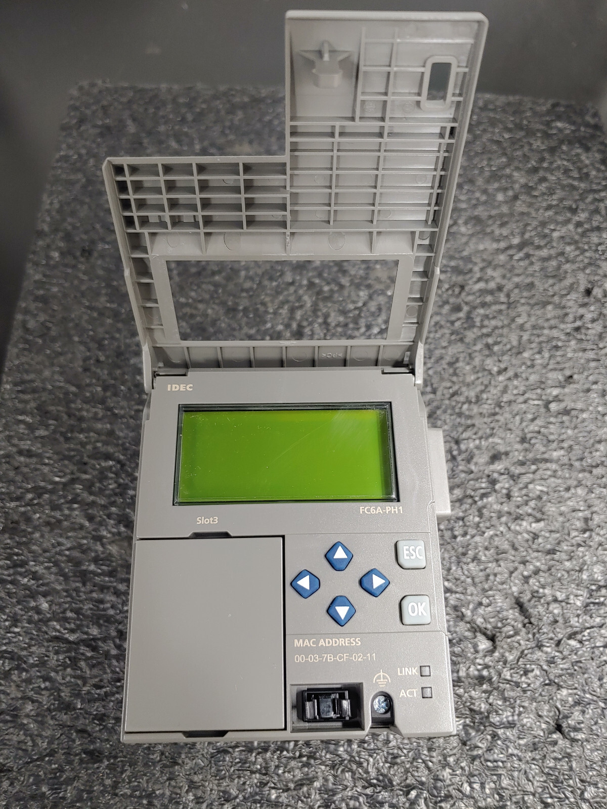 IDEC FC6A-PH1 FC6A MicroSmart PLC HMI Expansion Module