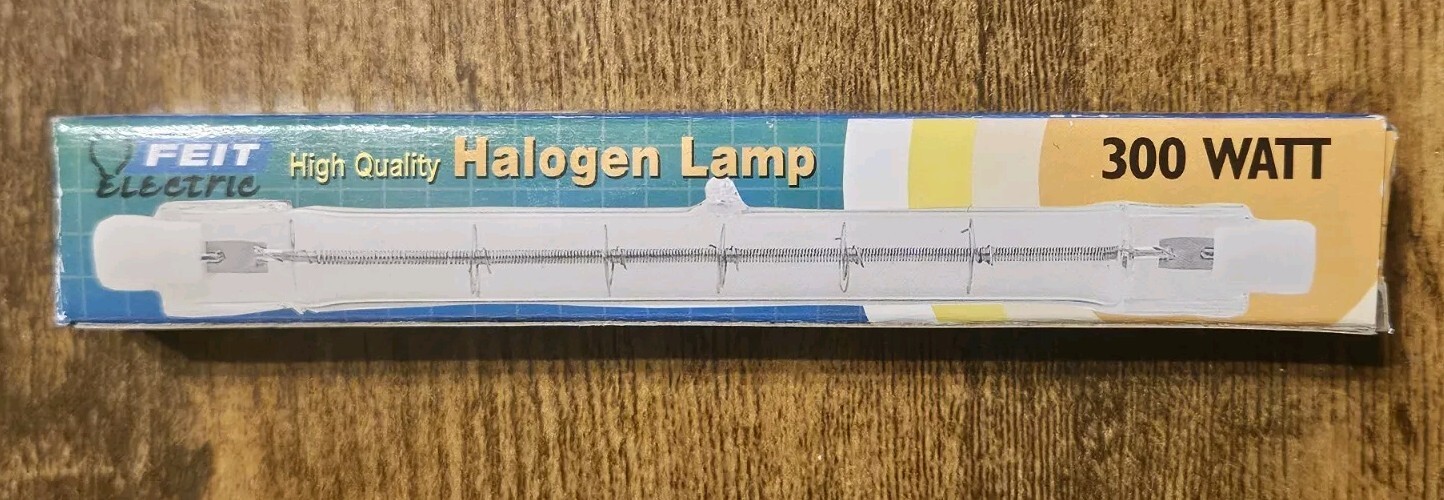 Lot Of 7 FEIT ELECTRIC Q300T3/CL-130V Q300T3CL130V (New In Box) Halogen Lights