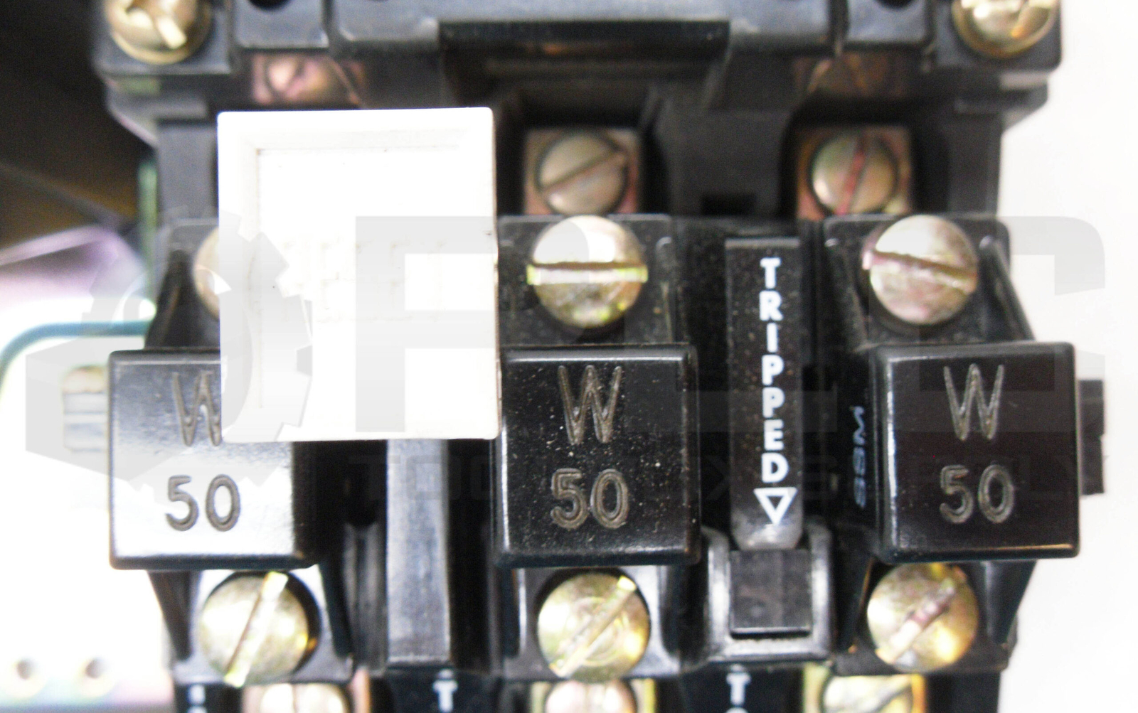 ALLEN BRADLEY 505-A0D /C STARTER W/ (2) CB236 COIL W/ 42185-800-01 W/ (3) W50