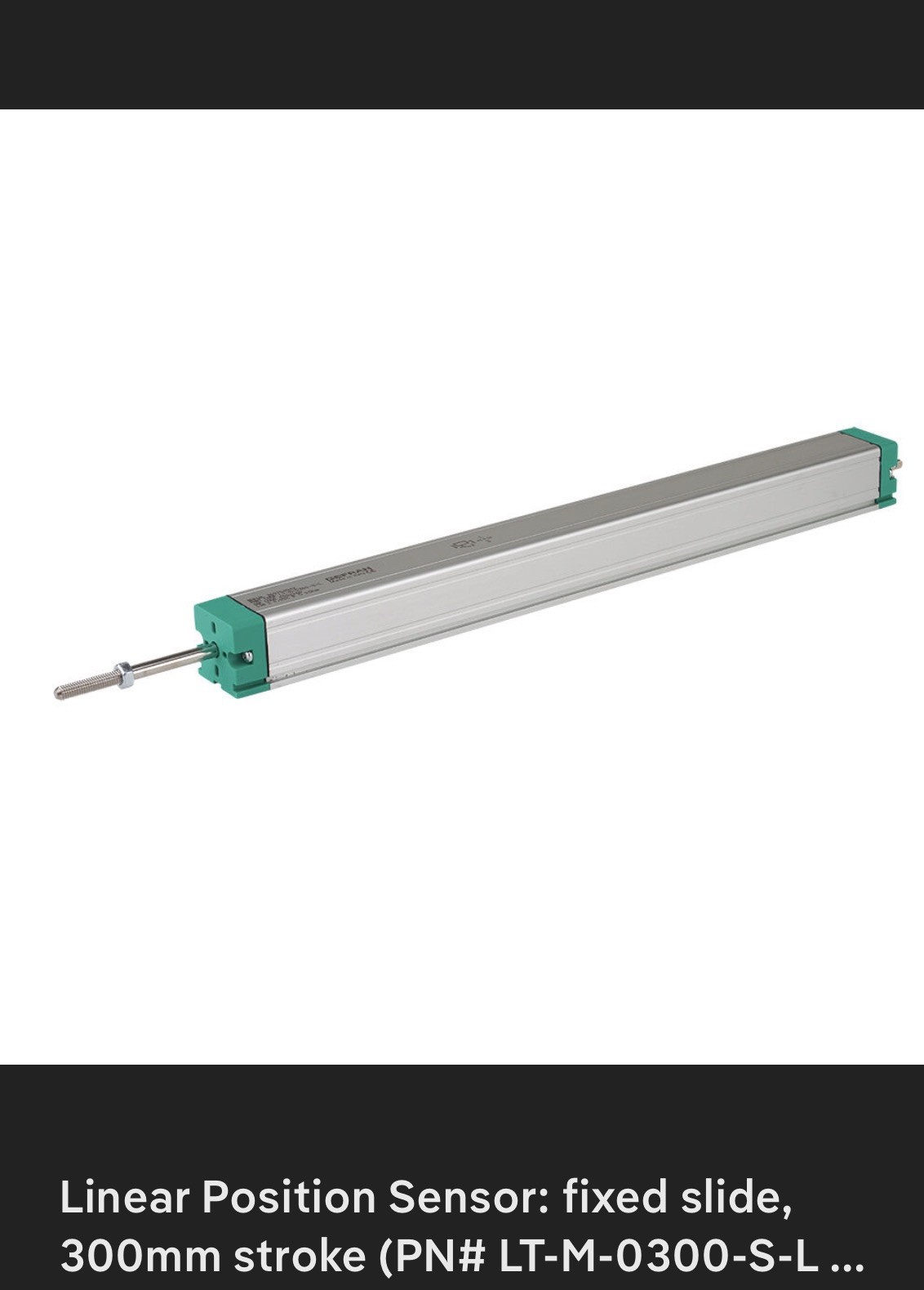 GEFRAN LT-M-300-S / LTM300S with connector
