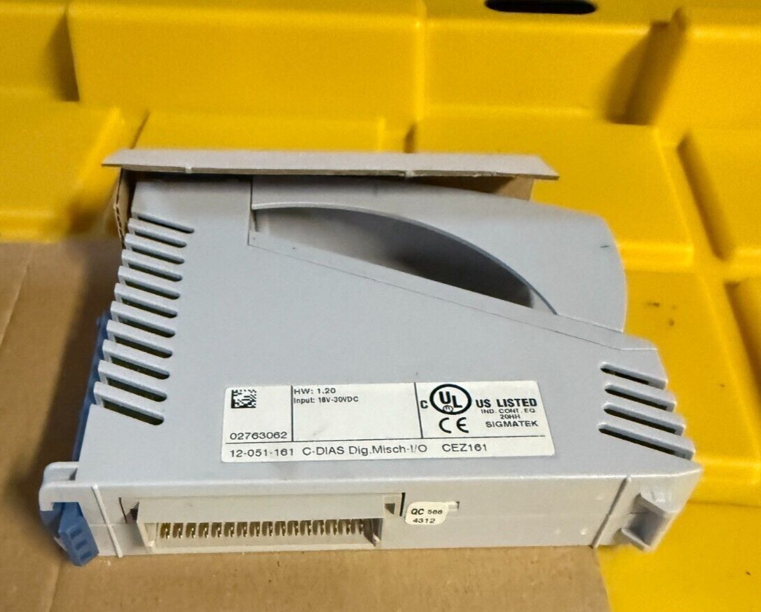 Sigmatek 12-051-161 C-Dias Input 18V-30VDC Digital Input Module New