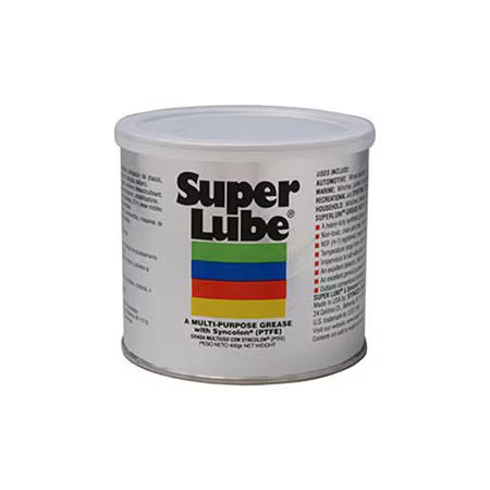 Super Lube 41160 Synthetic Grease NLGI 2 14.1 oz Canister Translucent White