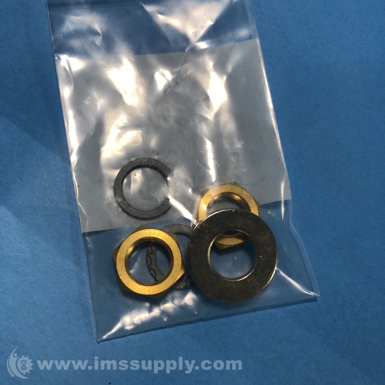 Pack of 2 Hardware Kit, Gasket Seal, Washer, Nut FNOB
