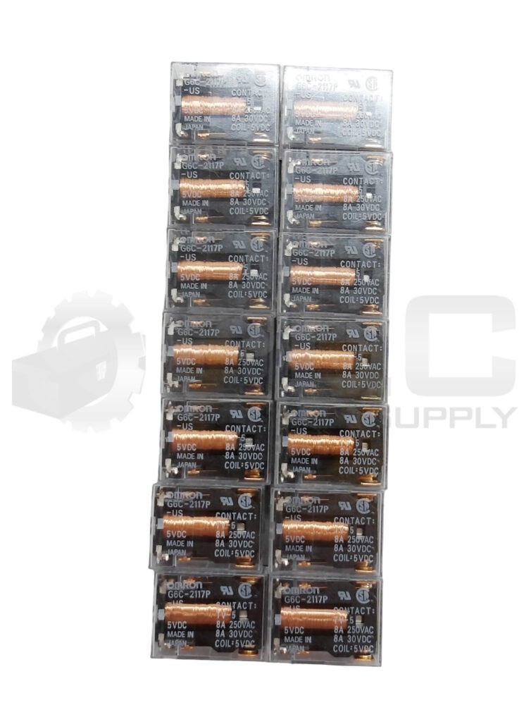 NEW LOT OF 14 OMRON G6C-2117P POWER RELAY 8A