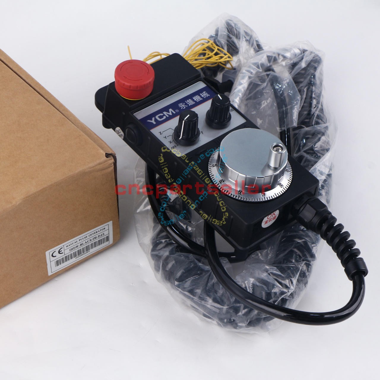 1PC New YCM IHDW-BLACS-IM-D25 Handwheel Handy Pulser Manual Generator