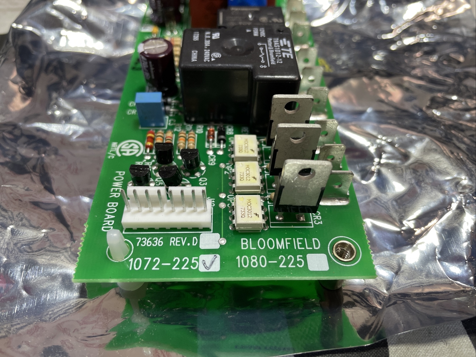Bloomfield Power Board 1072-225, MCP225, 1072225, 2E-73636, SHIPSAMEDAY
