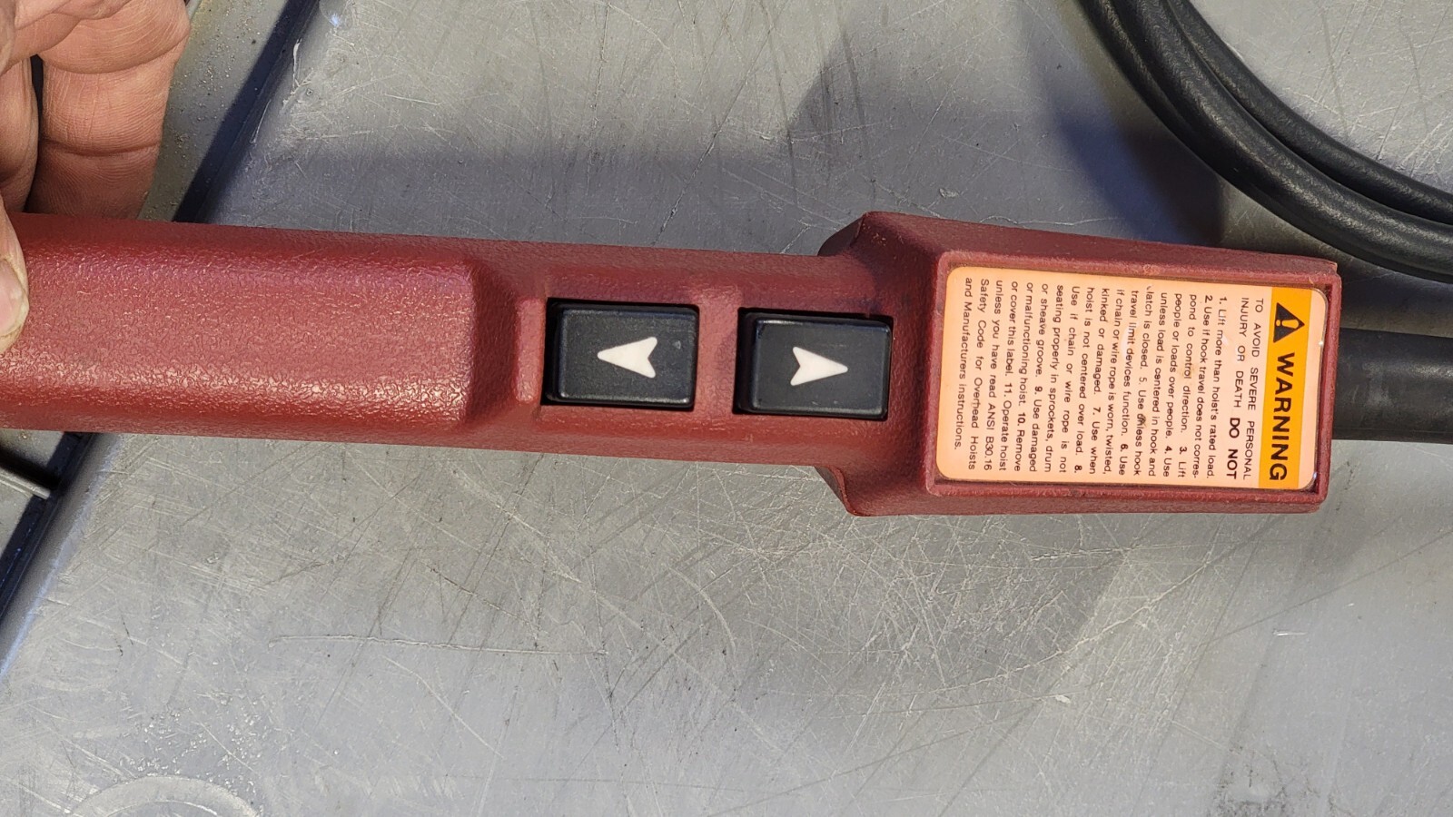 534K97 HOIST CONTROL UNIT 2 BUTTON NOS NO BOX FREE SHIP LOC X2