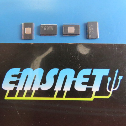 TEXAS INSTRUMENTS TLC5922DAP Qty of 5 per Lot LED Display Drivers LED Driver wi
