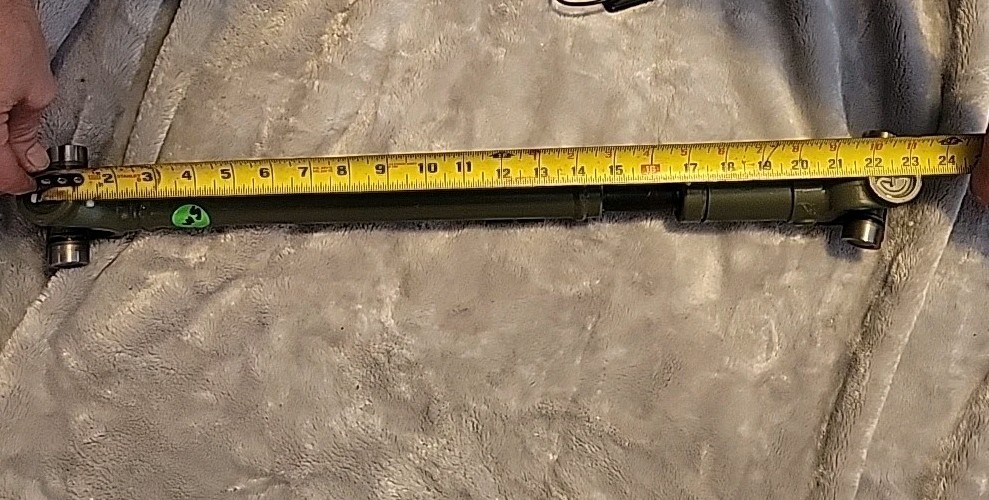 Military vehicle drive propeller shaft