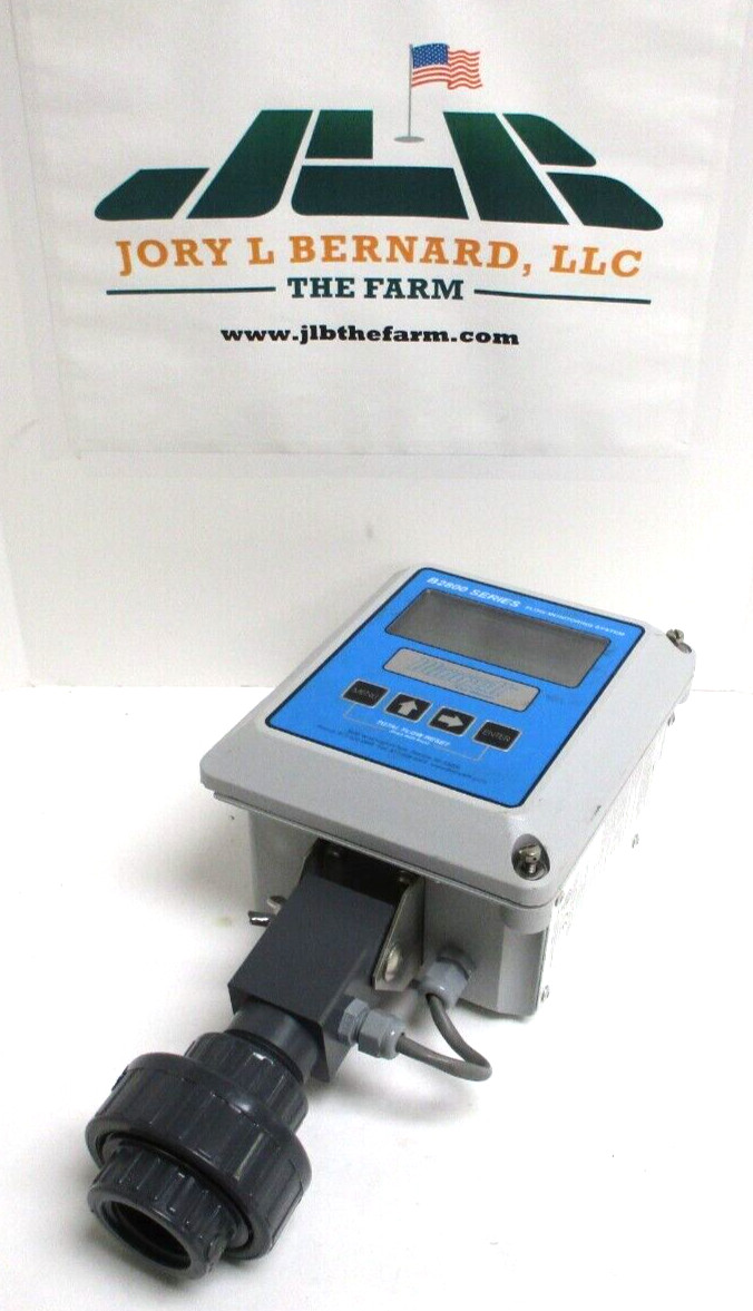 BLANCETT , 8200 FLOW METER MONITOR , w/ BATTERY , SOME SCRATCHES , SURPLUS