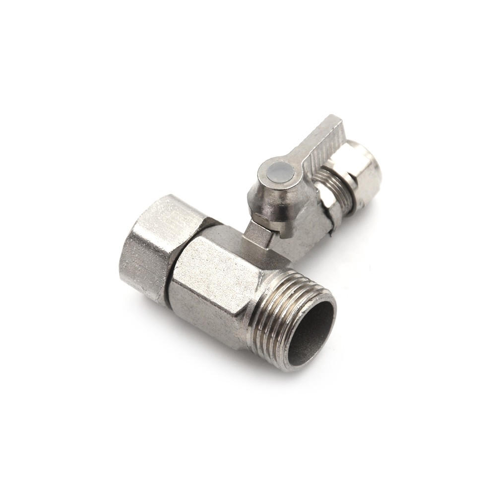 RO Feed Water Filter Purifier Adapter 1/2” to 3/8” Ball Valve Faucet Tap-S.MC