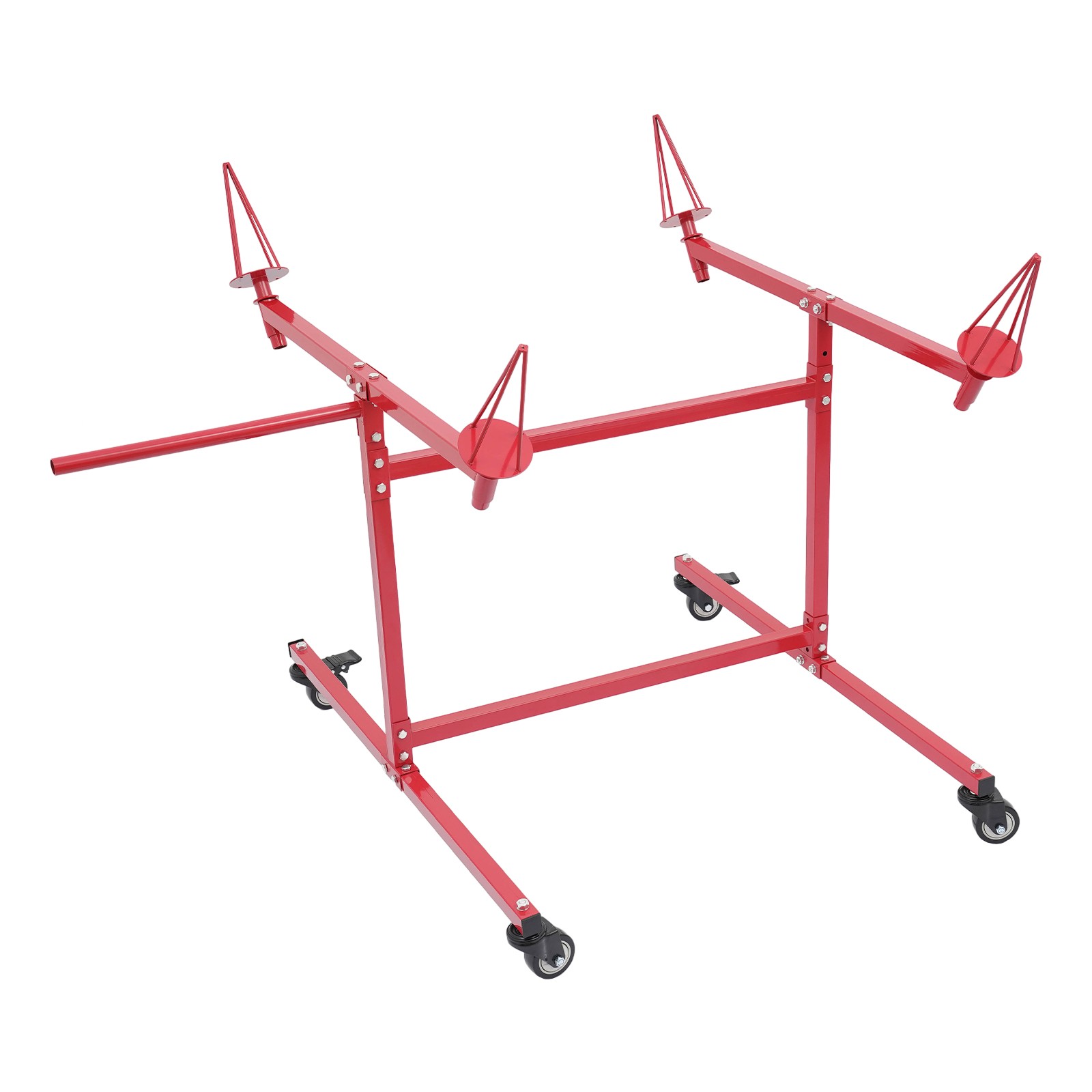 Wheel Paint Stand Rack Angled Wheel Holder Spray Stand For Car Repair Workshop