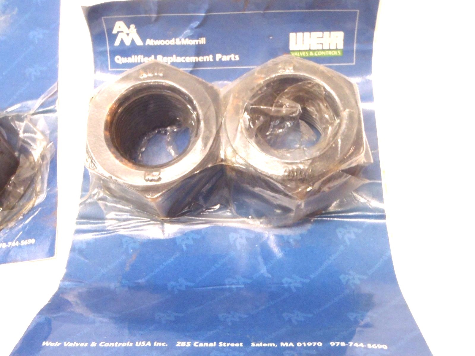 Weir Hex Cover Nut for 20 inch Air Assisted Check Valve Atwood & Morrill