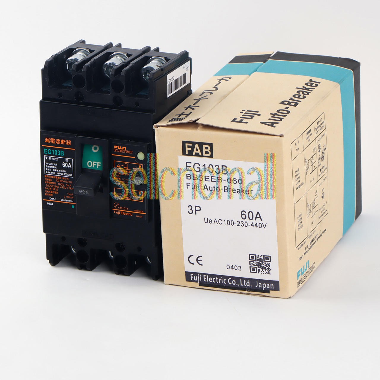 One New Fuji EG103B 3P 60A In Box