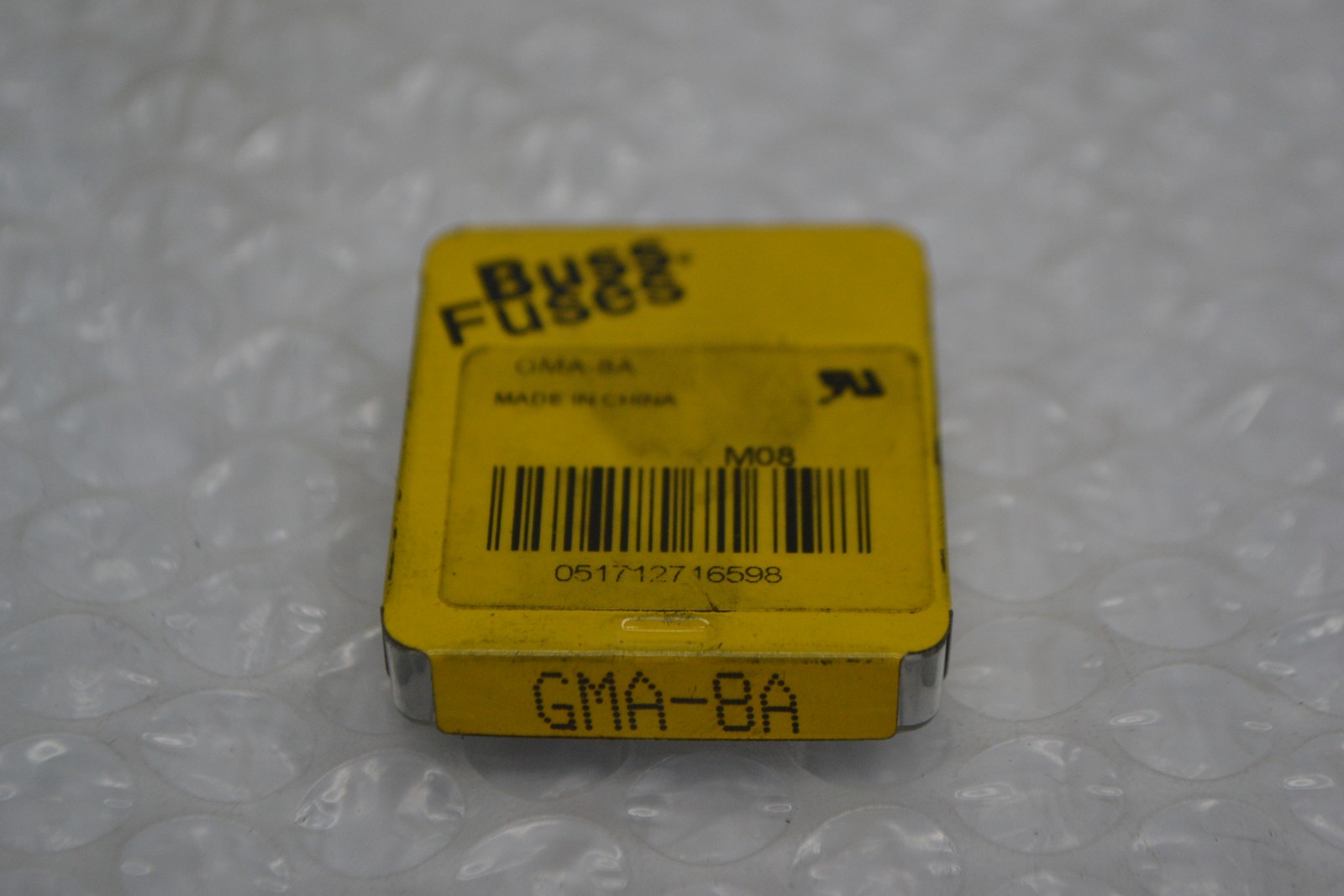 BUSSMANN GMA-8A FUSE LOT OF 3 PKG OF 5 NSMP