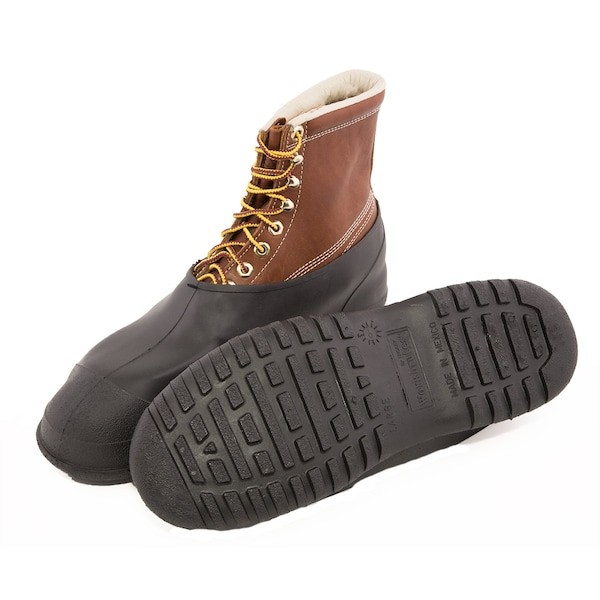 Tingley 35111 Overshoes, Plain Toe, Pvc, 5 In Height, Pull On Closure, Cleated