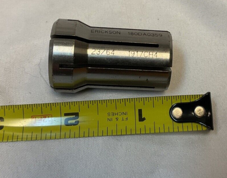 New Kennametal 180DA0359 Erickson Collet 23/64 1917CH4