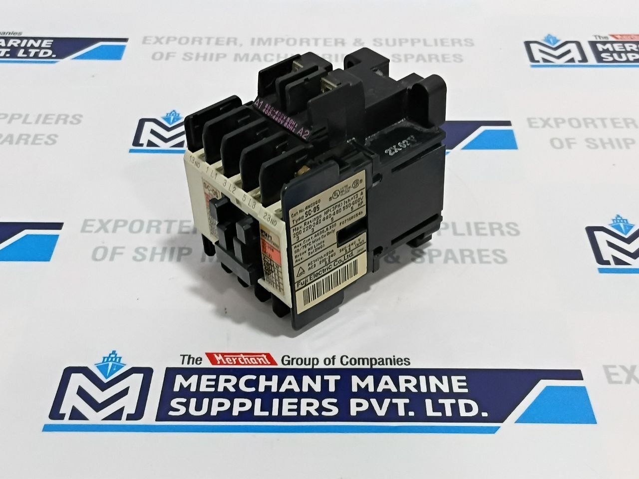 Fuji Electric SC-05 Contactor Coil Voltage 380-400V 50Hz 400-440V 60Hz 13 Amp.