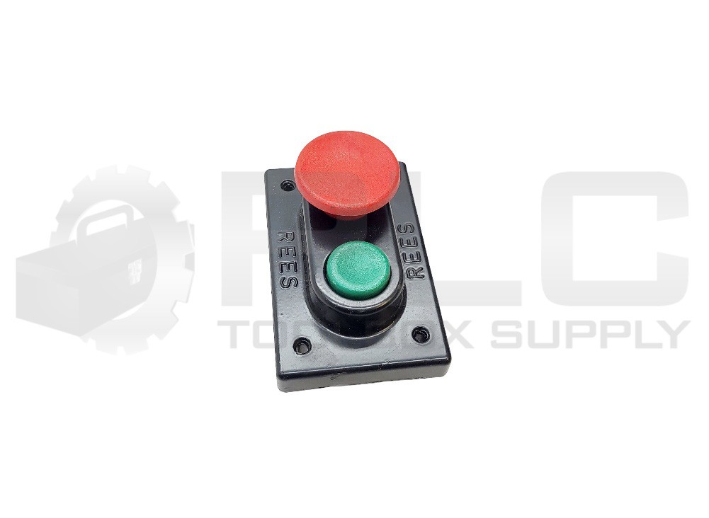 NEW REES 01619-032 CONTROL UNIT RED/GREEN PUSH BUTTON STATION