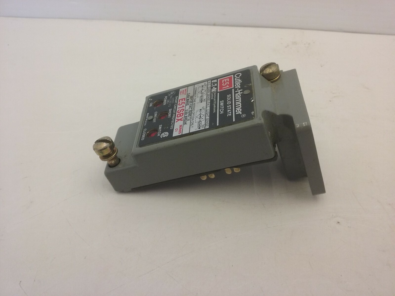 CUTLER HAMMER E51SBX SOILD STATE SWITCH BODY ONLY SERIES C1