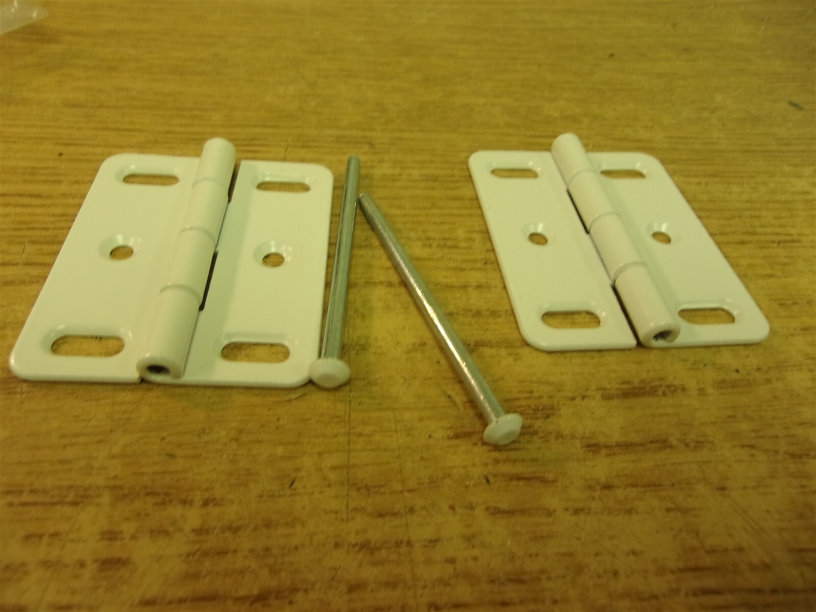 NEW 2×2-1/2″ Door Hinge for Doorst Cabinets Set of 2 White *FREE SHIPPING*