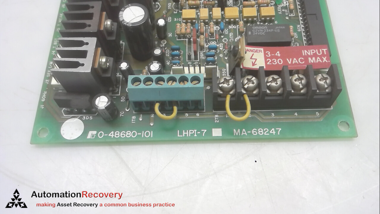 KYOSAN 0-48680-101 LHPI-7, CIRCUIT BOARD, PCB, MA-68247 #263133