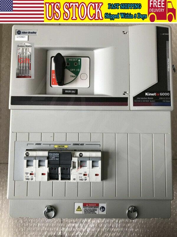 AB 2094-XL75S-C2 90days warranty via DHL or FedEx
