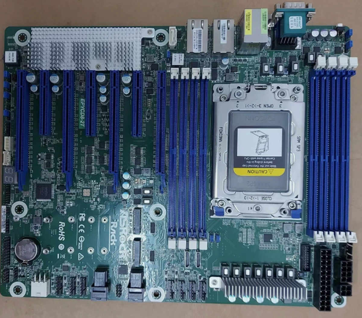 New ASROCK EPYCD8-2T Server Motherboard