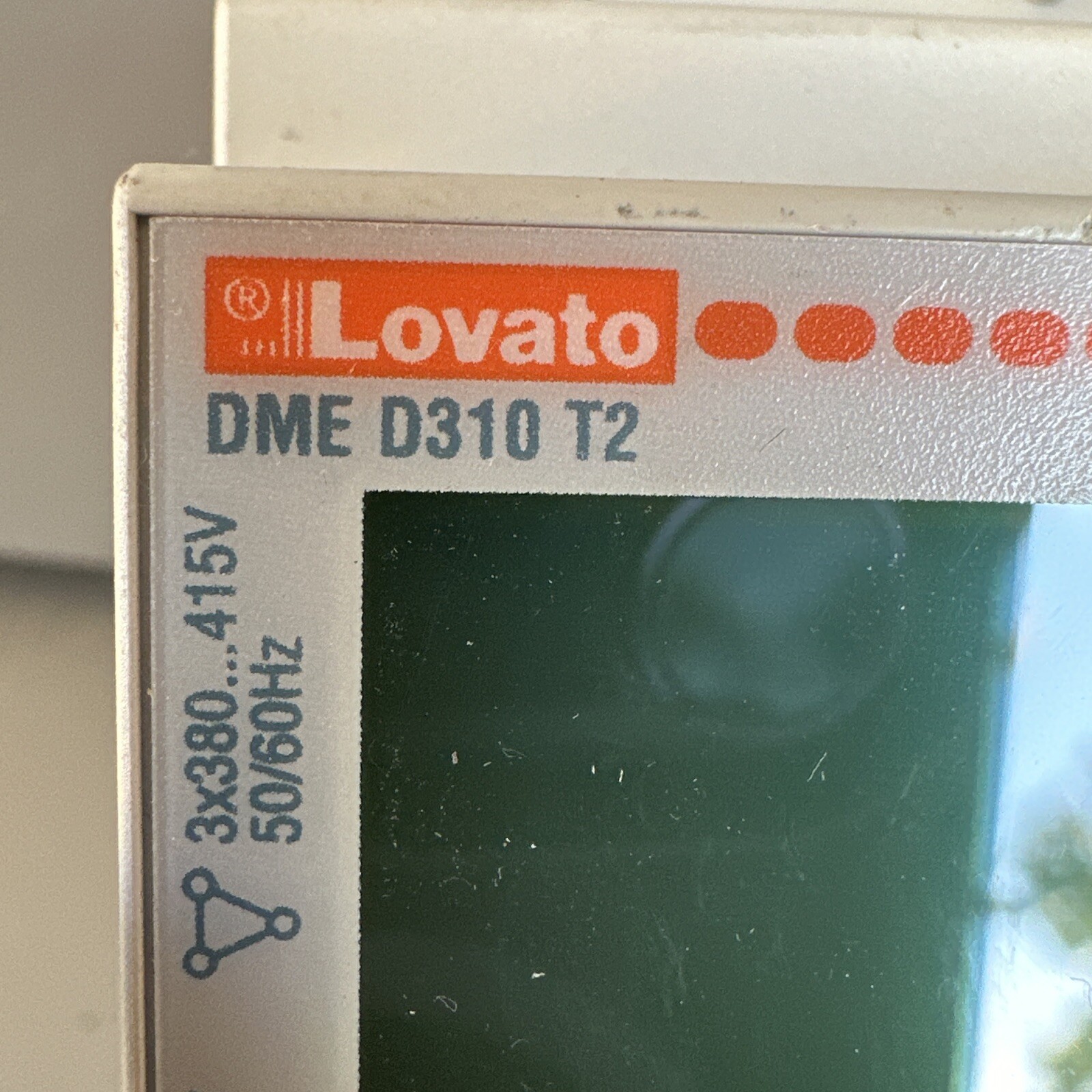 LOVATO DMED310T2 ENERGY METER, 3×220-240V 50/60Hz, 3×380-415V 50/60Hz