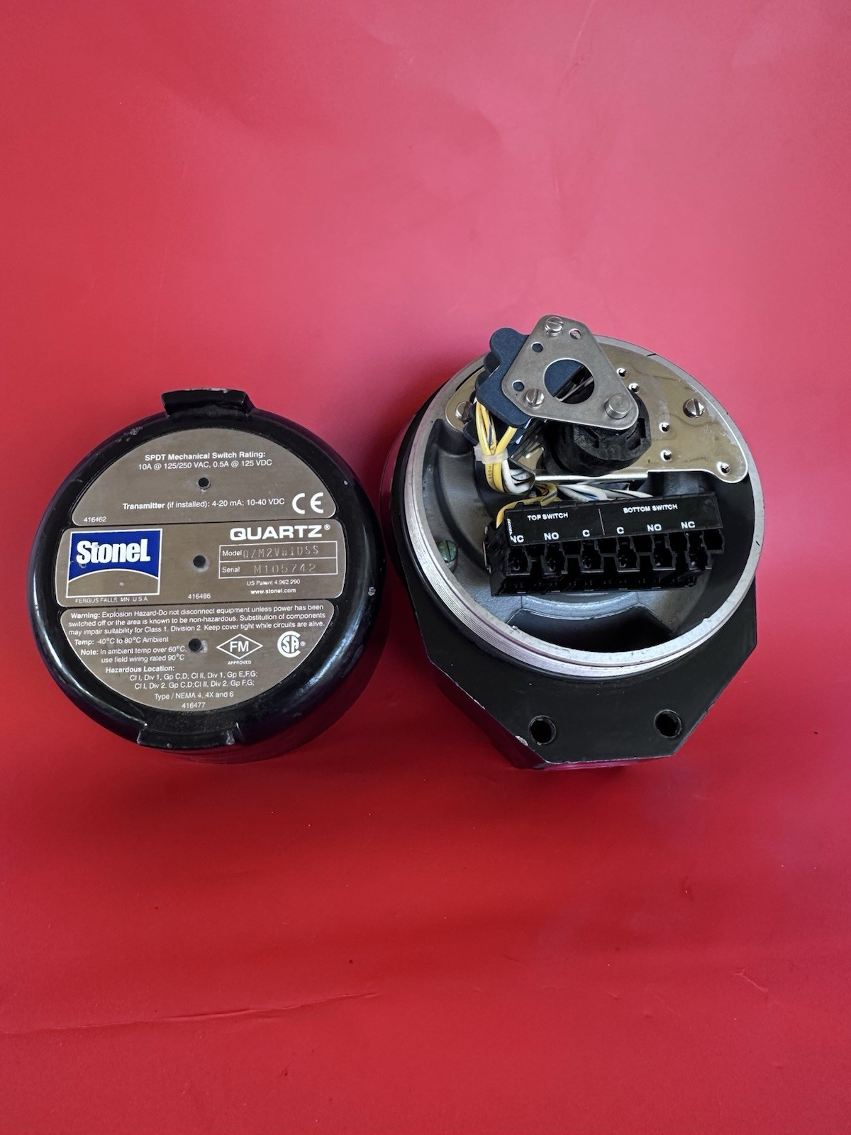 STONEL QZM2VB1DSS LIMIT SWITCH MECHANICAL New Old Stock