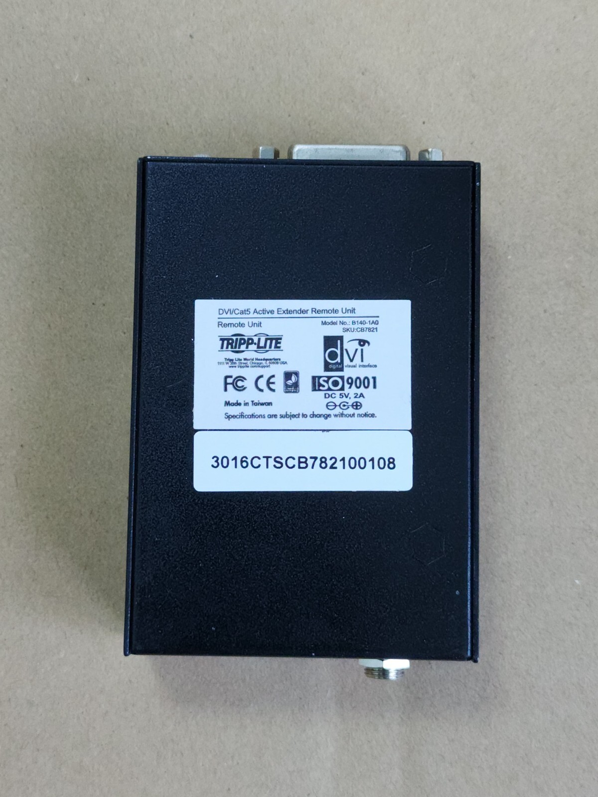 B140-1A0 TRIPP LITE EXTENDER ACTIVE REMOTE UNIT B140-1A0