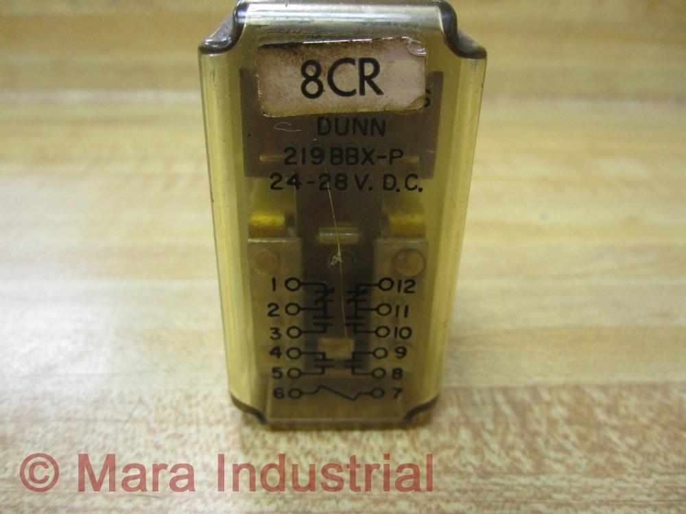 Struthers Dunn 219BBXP Relay 24-28VDC