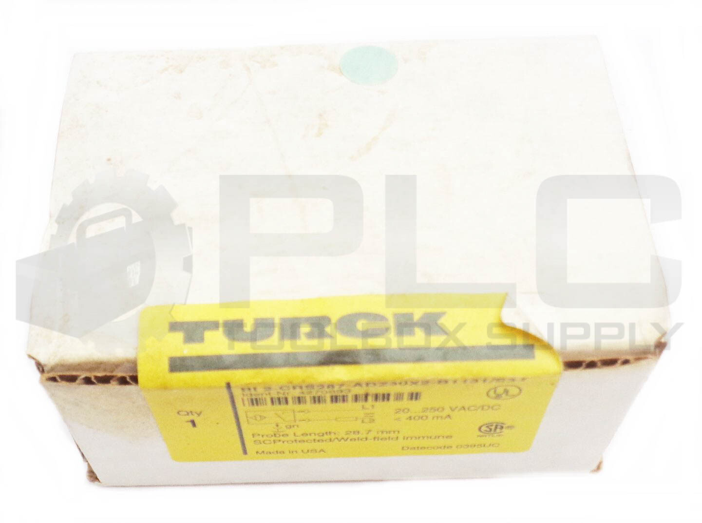 SEALED NEW TURCK BI 2-CRS287-ADZ30X2-B1131/S34 PROXIMITY SENSOR 4270893