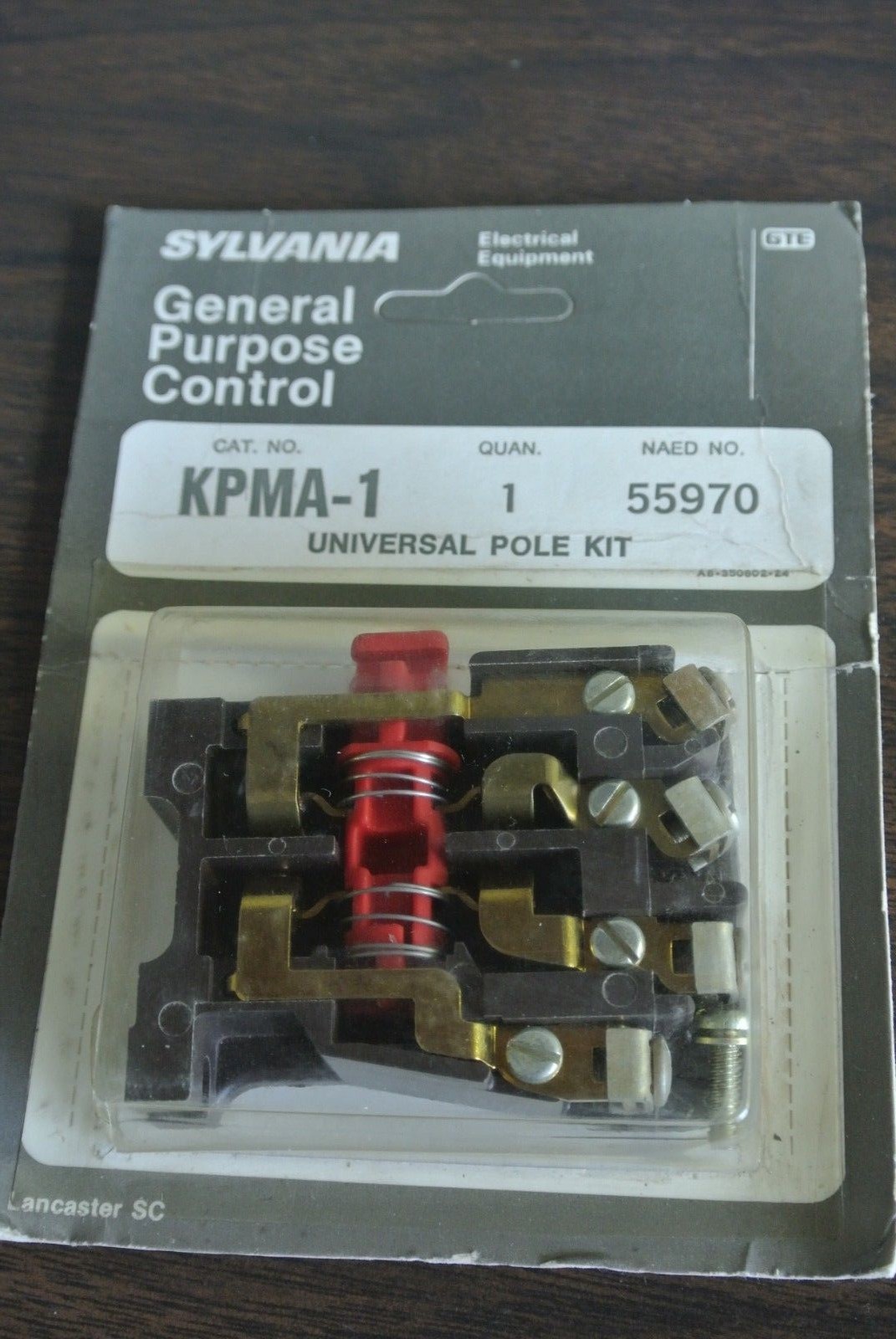 SYLVANIA / GTE KPMA-1 – UNIVERSAL POLE KIT /.AUX. CONTACT – 55970 – NEW SURPLUS