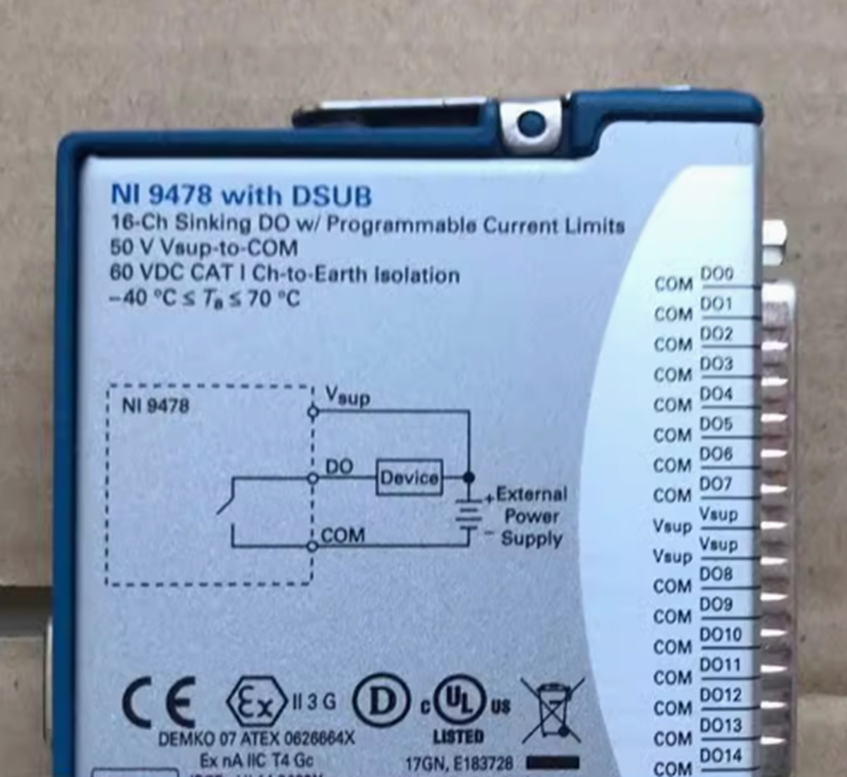 New National Instruments NI9478 NI-9478