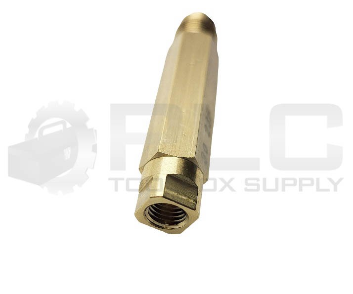 BAG OF 4 NEW LUBE 205765 PDI OIL INJECTERS M8X1 F TO M12X1 M W/ ORING 30 23F