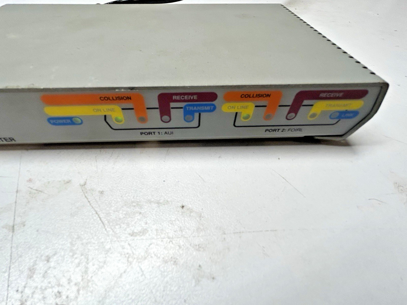 Allied Telesis CentreCOM Micro Repeater & Power Cord # AT-MR126F