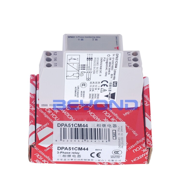 1PC NEW FOR CARLO GAVAZZI three-phase relay DPA51CM44