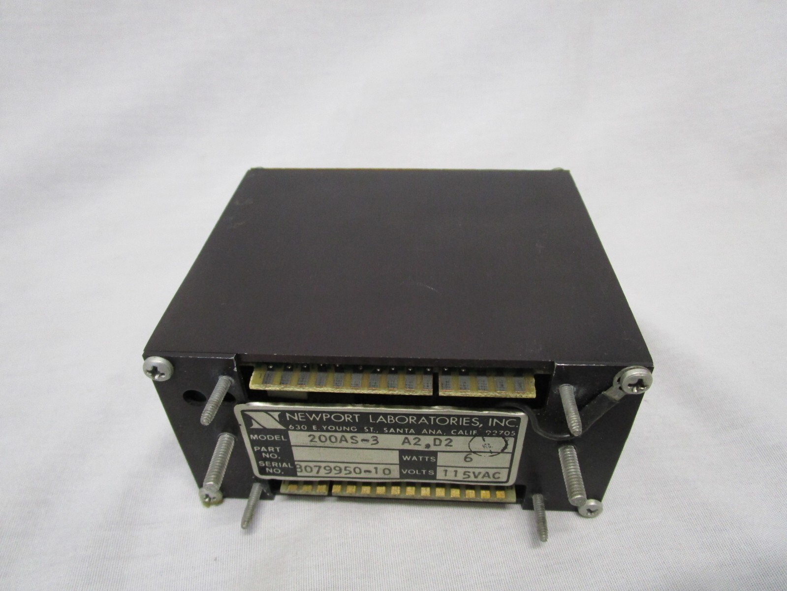 NEWPORT ELECTRONICS 200AS-3-A2-D2 DIGITAL VOLTMETER