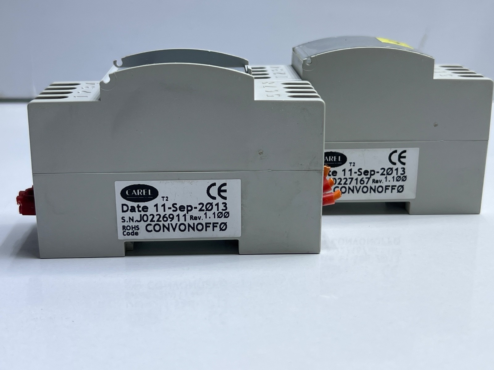 (LOT 2 PCS) Carel CONVONOFF0 REV:1.100 Output Signal Converter Module