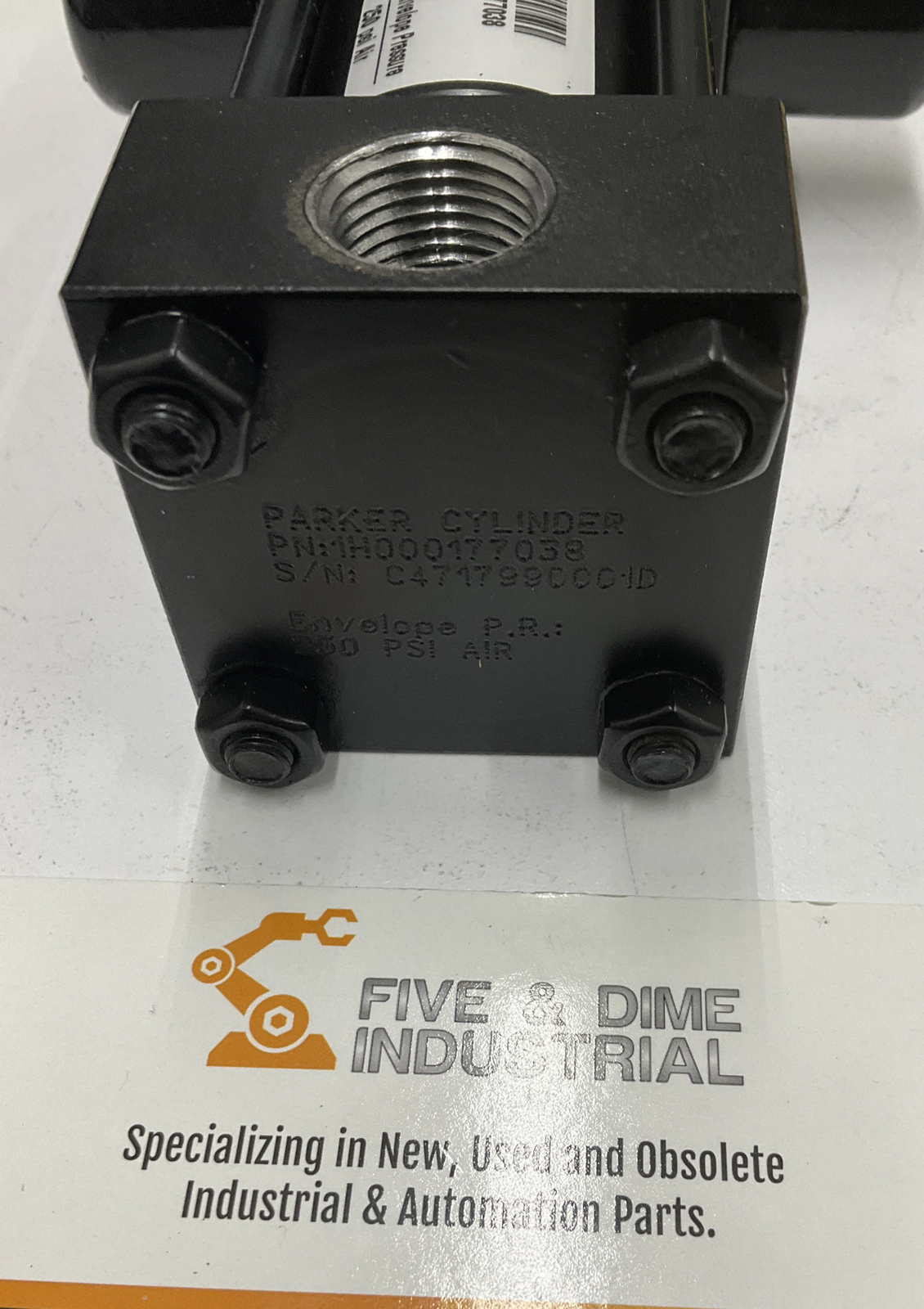 Parker 1.50D2ANLU29A1.000 Hydraulic Cylinder 250 Psi