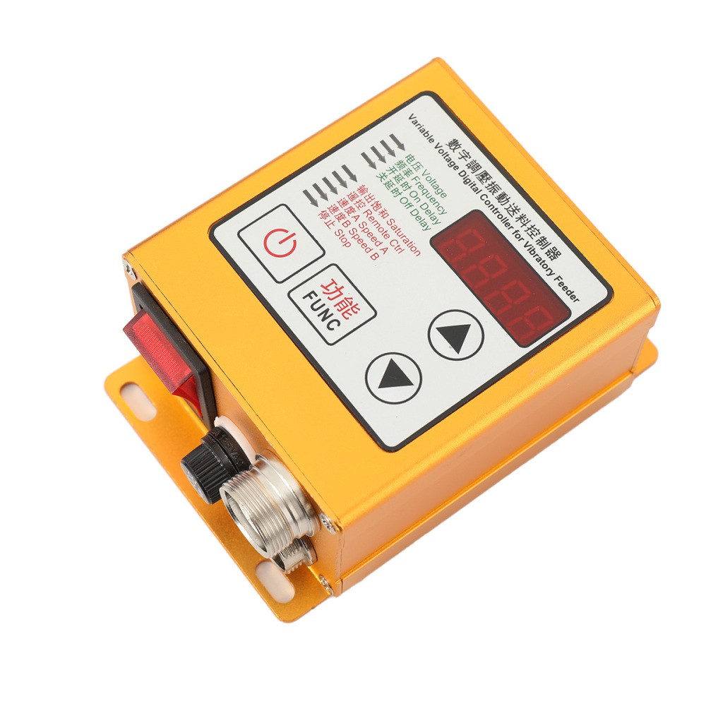 GZV-3F Electromagnetic Vibrating Feeder 1T/H Closed Shaking Feeding Machine 110V