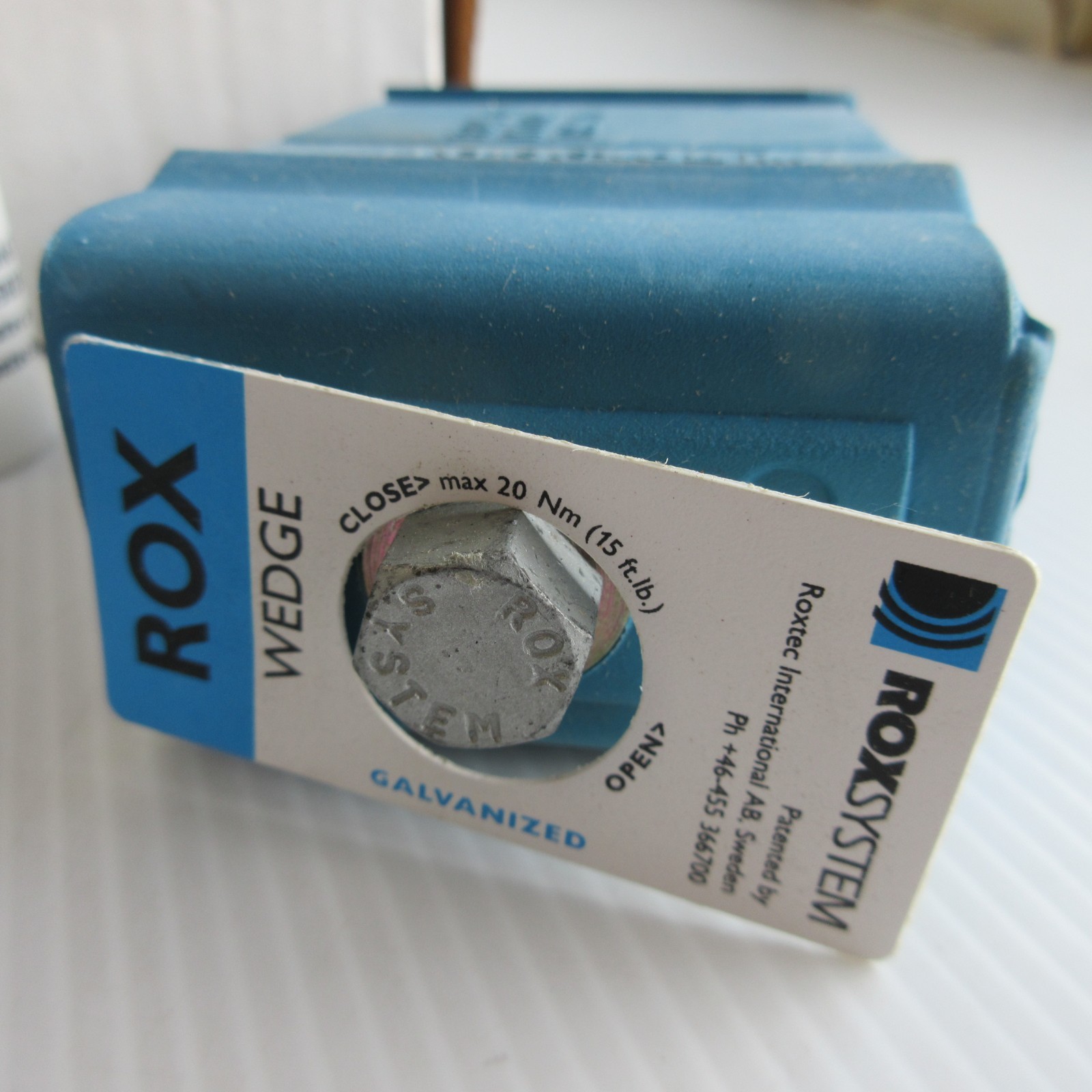 ROX WEDGEKIT 60mm Galvanized Steel Wedge ROXTEC ARW0000601018