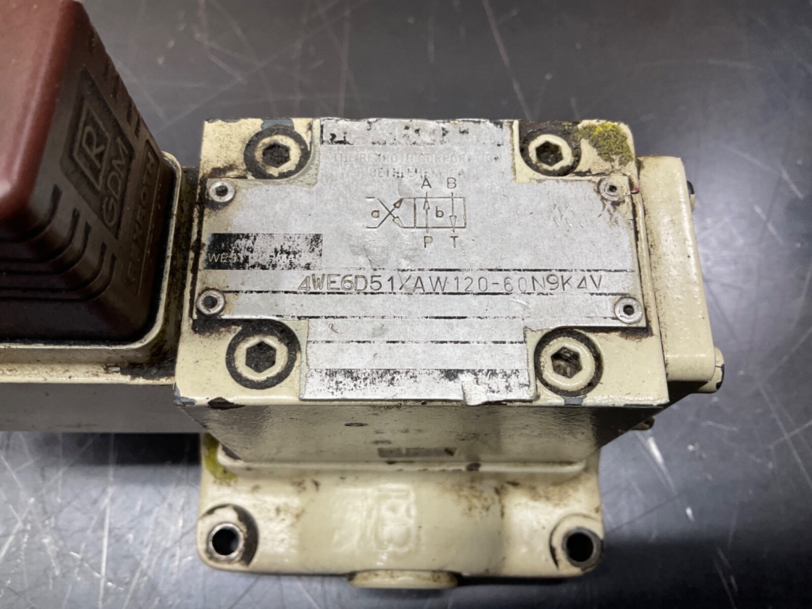 REXROTH 4WE6D51/AW120-60N9K4V HYDRAULIC VALVE #33A90PR2*IAC